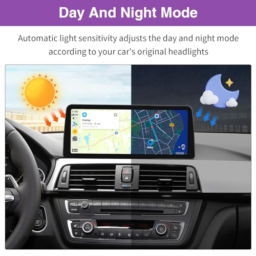 Pantalla táctil CarPlay Android Auto 12.3" para BMW Serie 3/4 miniatura 3