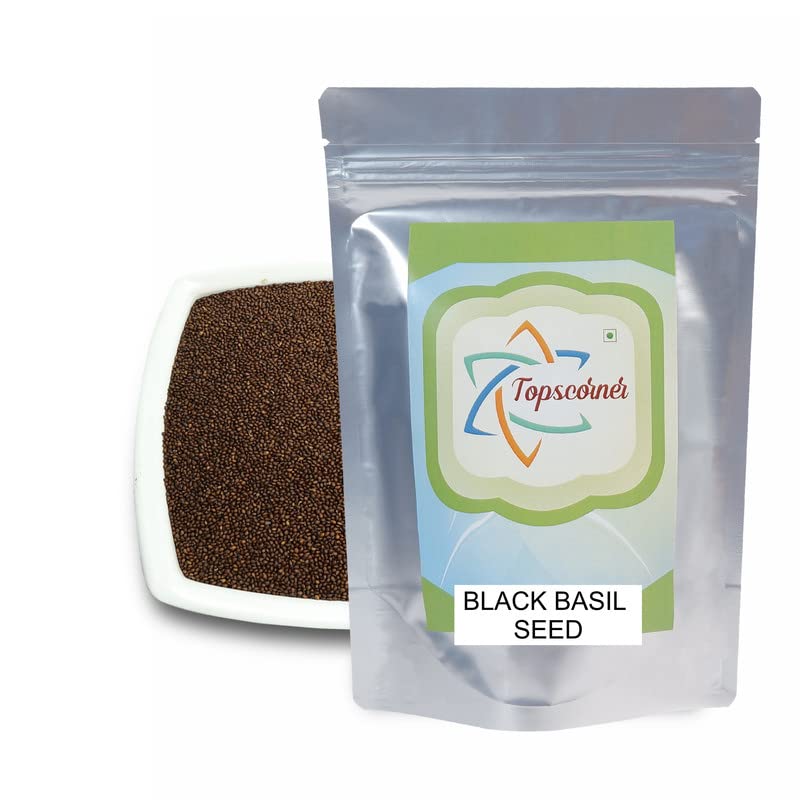 Topscorner Edible Beej Tulsi - Basil Seeds - Tulsi Seeds - Tukhme Rehan - Ocimum Sanctum, 250 Grams (B09THHQ2Z5) Amazon Price History, Amazon Price Tracker
