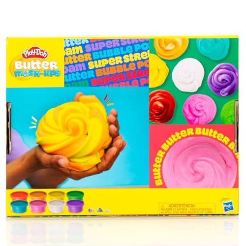 Play-Doh Scented Butter Mash-Ups, 8 Playdoh Pack, Playdoh Kit, Popular Toys, Party Favors for Ages 8-12, Compound Packs, Kids Gifts 8-12, Kids Girl Toys - Image 10