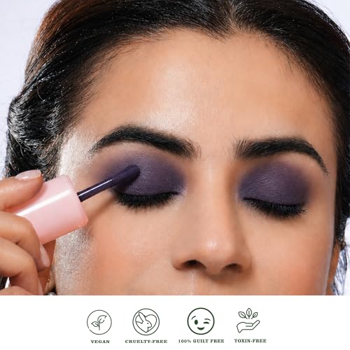Image of Milagro Beauty Eye Cloud Liquid Eyeshadow | Lightweight, Crease-Resistant | Intense Pigment, Blendable & Buildable | Long-Lasting, Non-Sticky Eye Makeup (Thunder Shade)