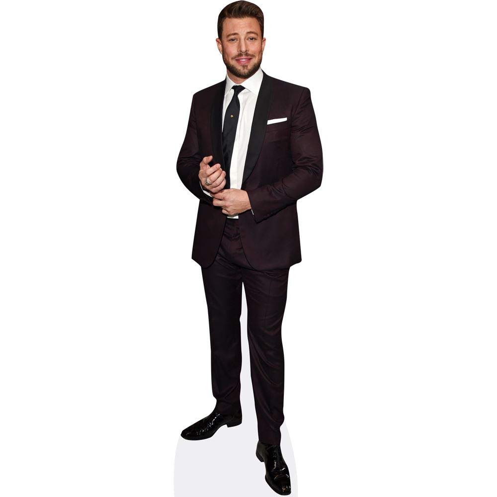 Celebrity Cutouts Life Size Cutout Duncan James (Burgundy Suit)