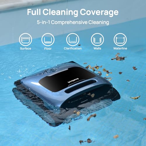 Beatbotaquasensepropoolrobotvacuum5in1comprehensivecleaningintelligentsurfaceparkingclarifieswaterskimswatersurfaceidealforingroundpoolupto3299sqftnavyblue Urban Country Home Decor Beatbot aquasense pro pool robot vacuum 5 in 1 comprehensive cleaning intelligent surface parking clarifies water skims water surface ideal for inground pool up to 3299 sqft navy blue urban country home decor