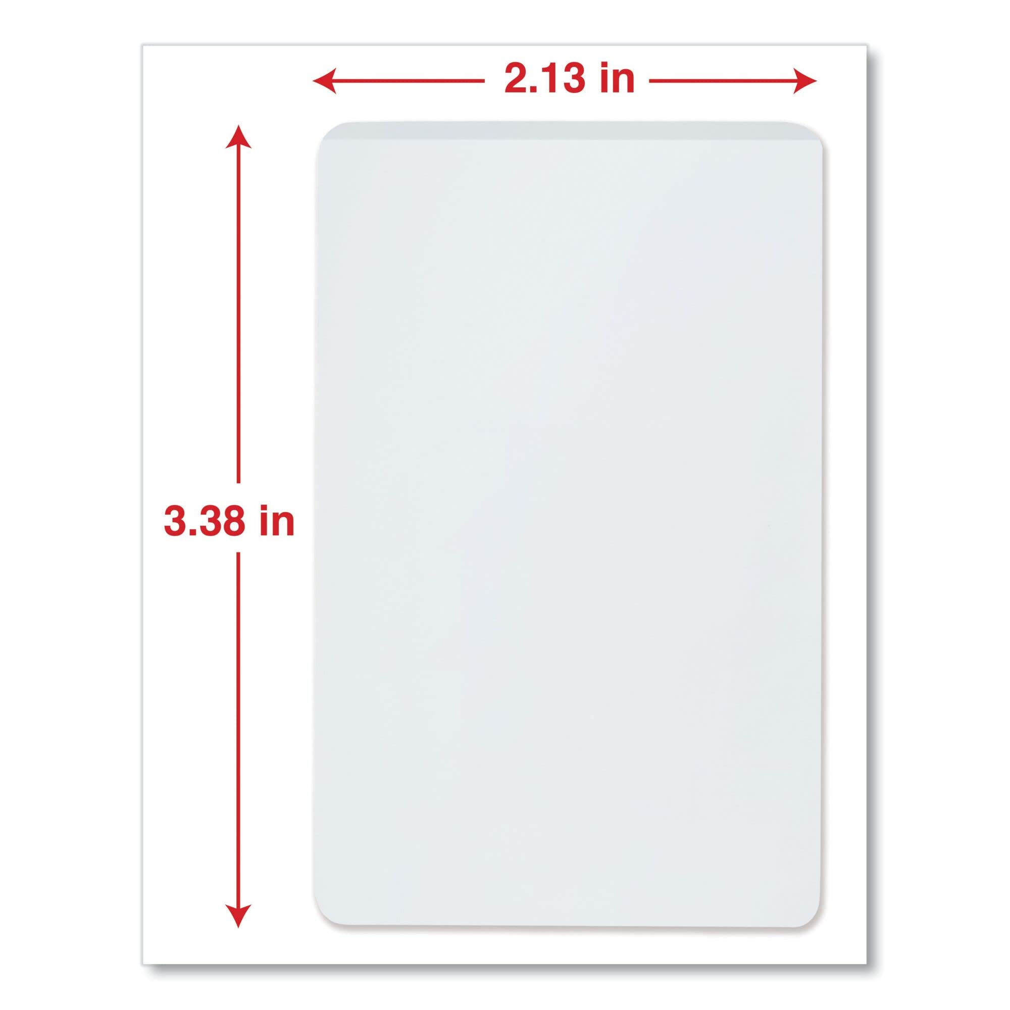 Universal Clear Laminating Pouches 25pieza(s) - Plastificador (Transparente, Wallet, 0,127 mm, 54 mm, 85,7 mm, 25 pieza(s))