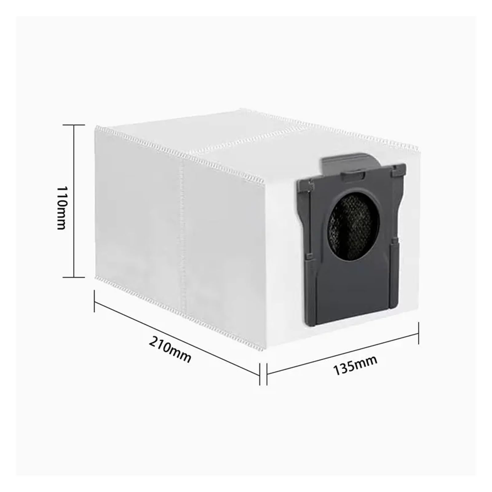 Kompatybilny z odkurzaczem Dreame X50 Ultra / S40 Enhanced Edition Części Główny wałek Szczotka boczna Filtr Hepa Mop Tkanina Worek na kurz Akcesoria(12 HEPA filters)