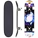 WeSkate Skateboard Complete Board 79x20cm Tablero de Madera con rodamientos de Bolas ABEC-11 Madera de Arce Canadiense de 31 Pulgadas y 7 Capas y Ruedas 85A para Adultos, Adolescentes y niños