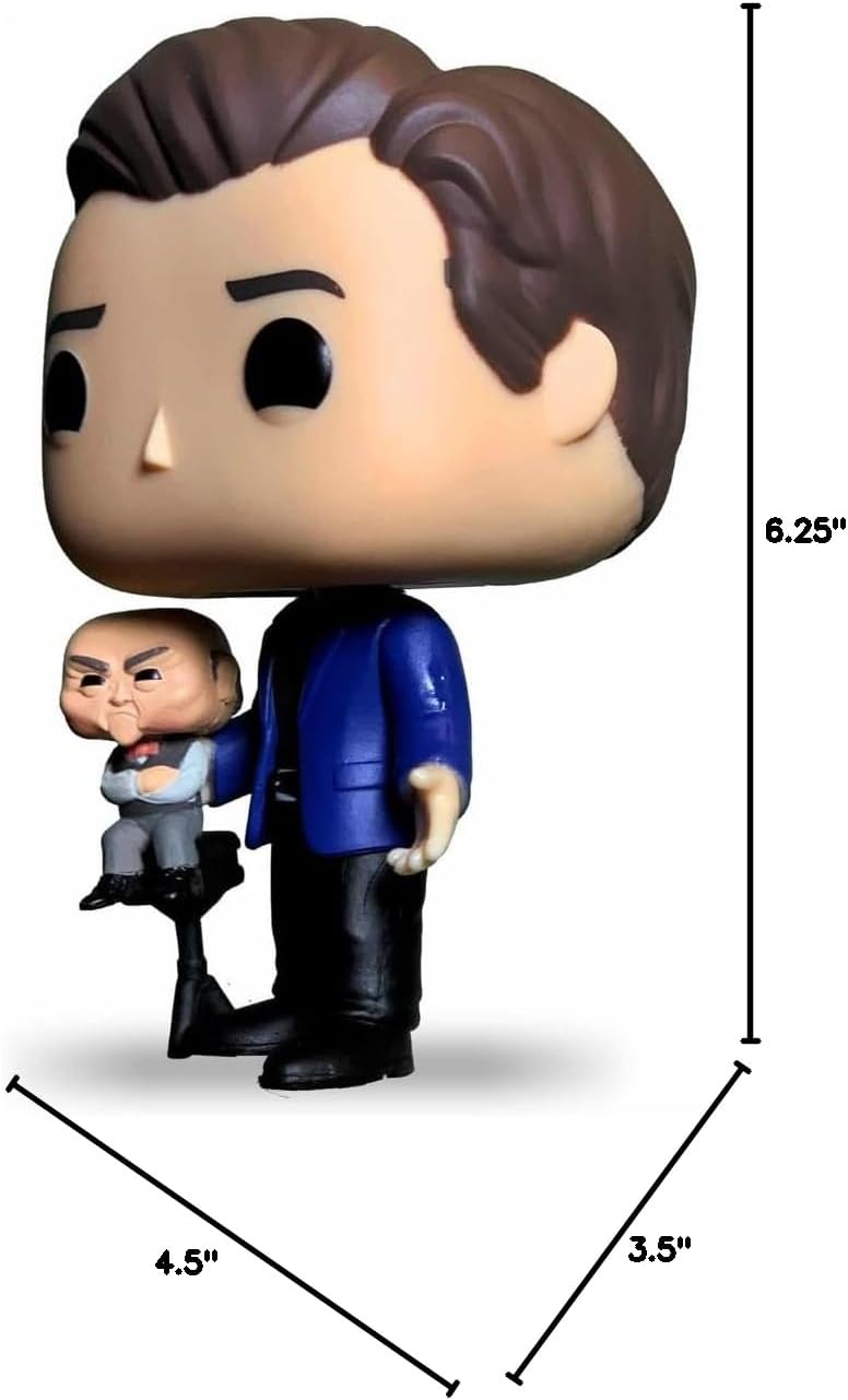 Jeff Dunham - Funko Pop and Walter - Unsigned - Collectible Doll (Stands 4" Tall)