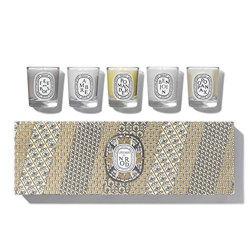 Diptyque Miniature Candle Set Feu de bois, Ambre