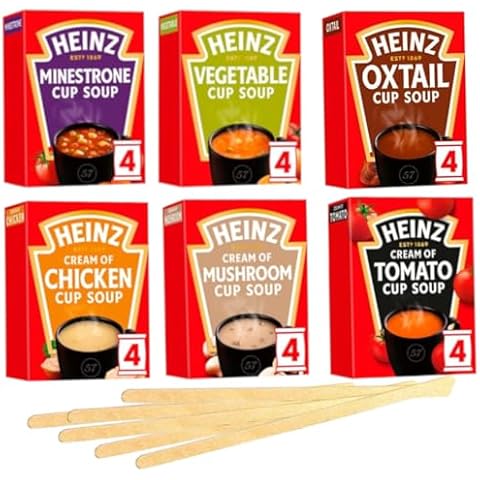 Cup Soup Variety Pack with Stirrers Cover