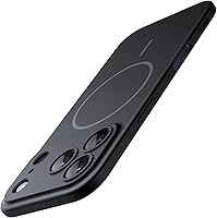 Vista 8 de JETech Funda magnética delgada para iPhone 17 de 6.3 pulgadas, compatible con MagSafe, funda de teléfono minimalista ultradelgada y ligera