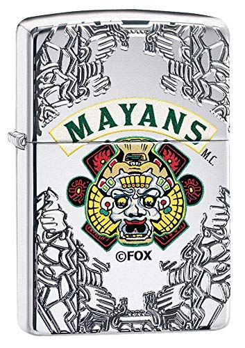 Encendedor Zippo Mayans M.C. Cromado