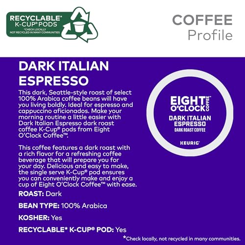 Eight O'Clock Italian Espresso Pods