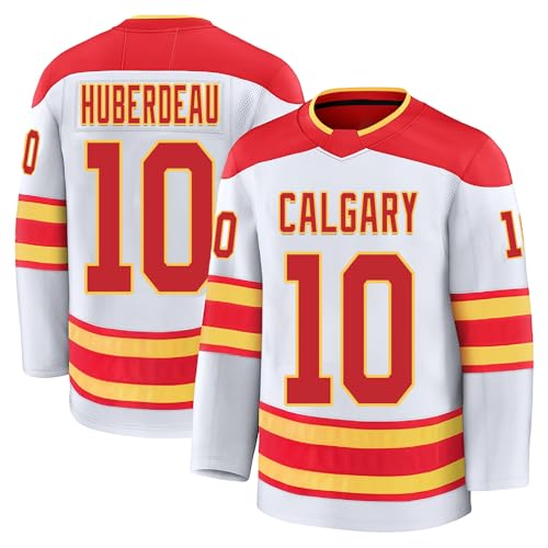 Jonathan Huberdeau Jersey Mens/Women/Youth Stitched for Sports Fan White No Brand/Logos