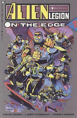 Alien Legion: On the Edge (#1) B000GQ4FR2 Book Cover