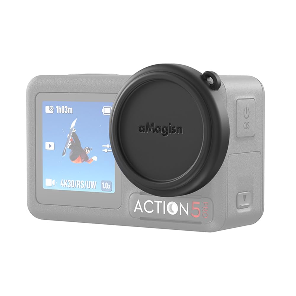 Siliconen Lens Cap Cover Voor DJI ACTION 3 & 4 Vervanging Zachte Rubber Lense Protector Shield Guard Sport Camera Siliconen Lens Cap Cover Voor DJI ACTION 3 & 4 Vervanging Zachte Rubber Lense Protector Shield Guard Sport Camera