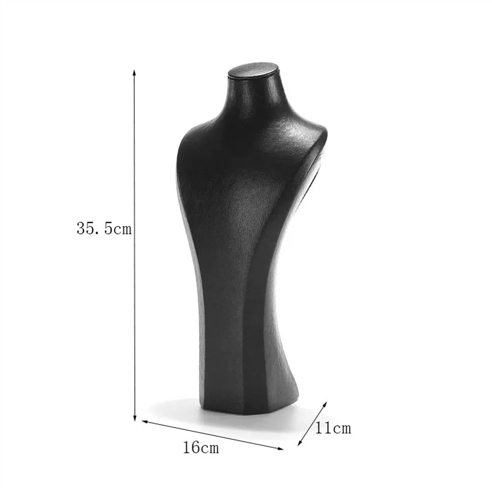 Présentoir à Bijoux Noir en Cuir, présentoir à Colliers, chaîne, présentoir à Bijoux, décoration ()