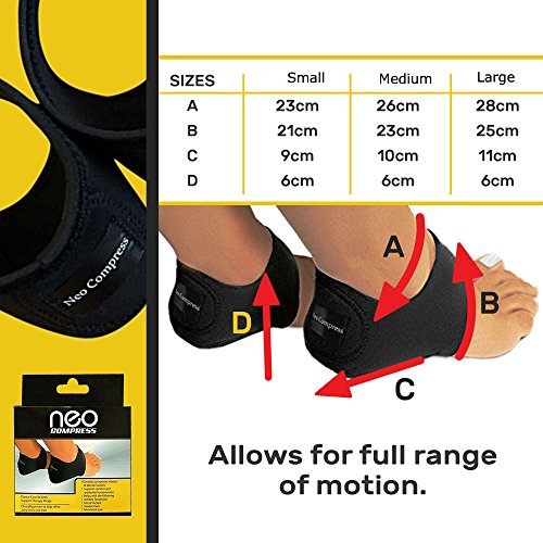 Plantar Fasciitis Therapy Wrap, Relief from Heel