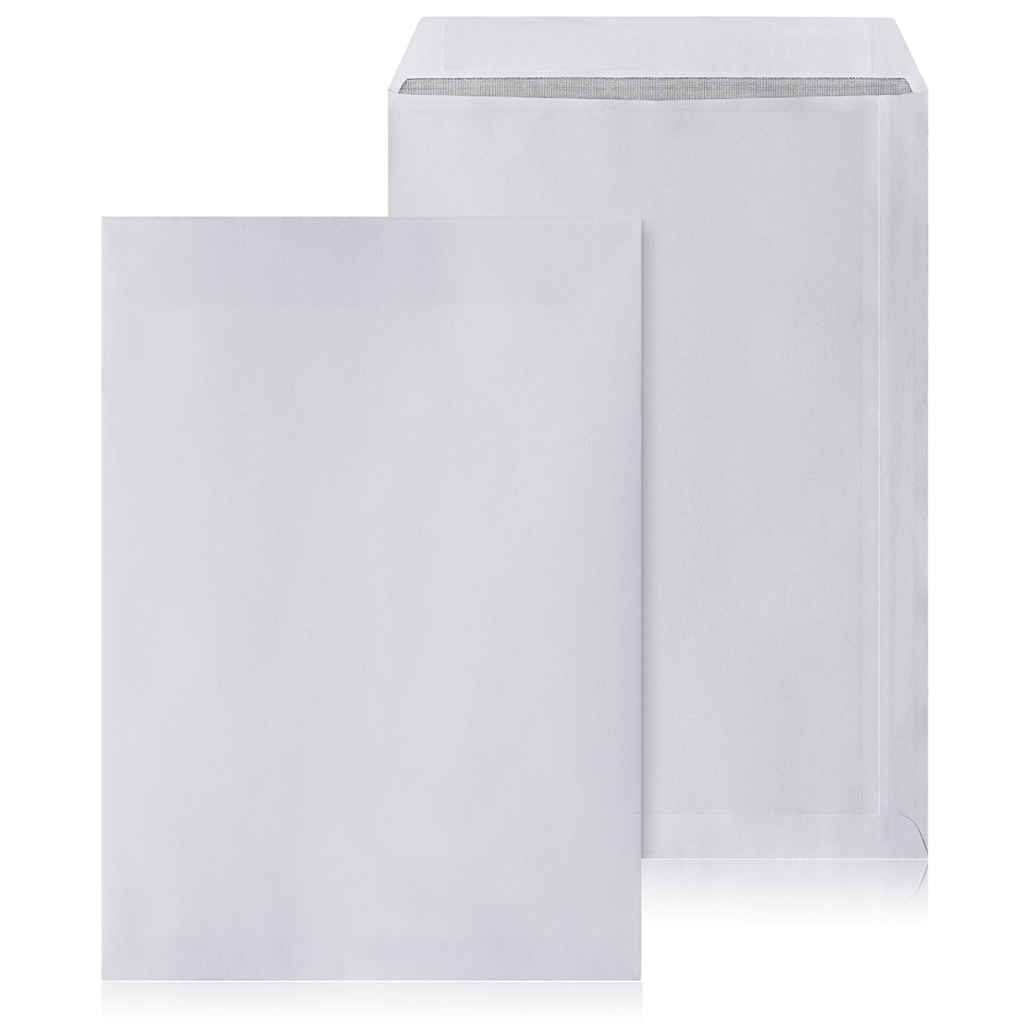 1000 Enveloppes C4 Blanches, 229 x 324 mm, 90g, Autocollante