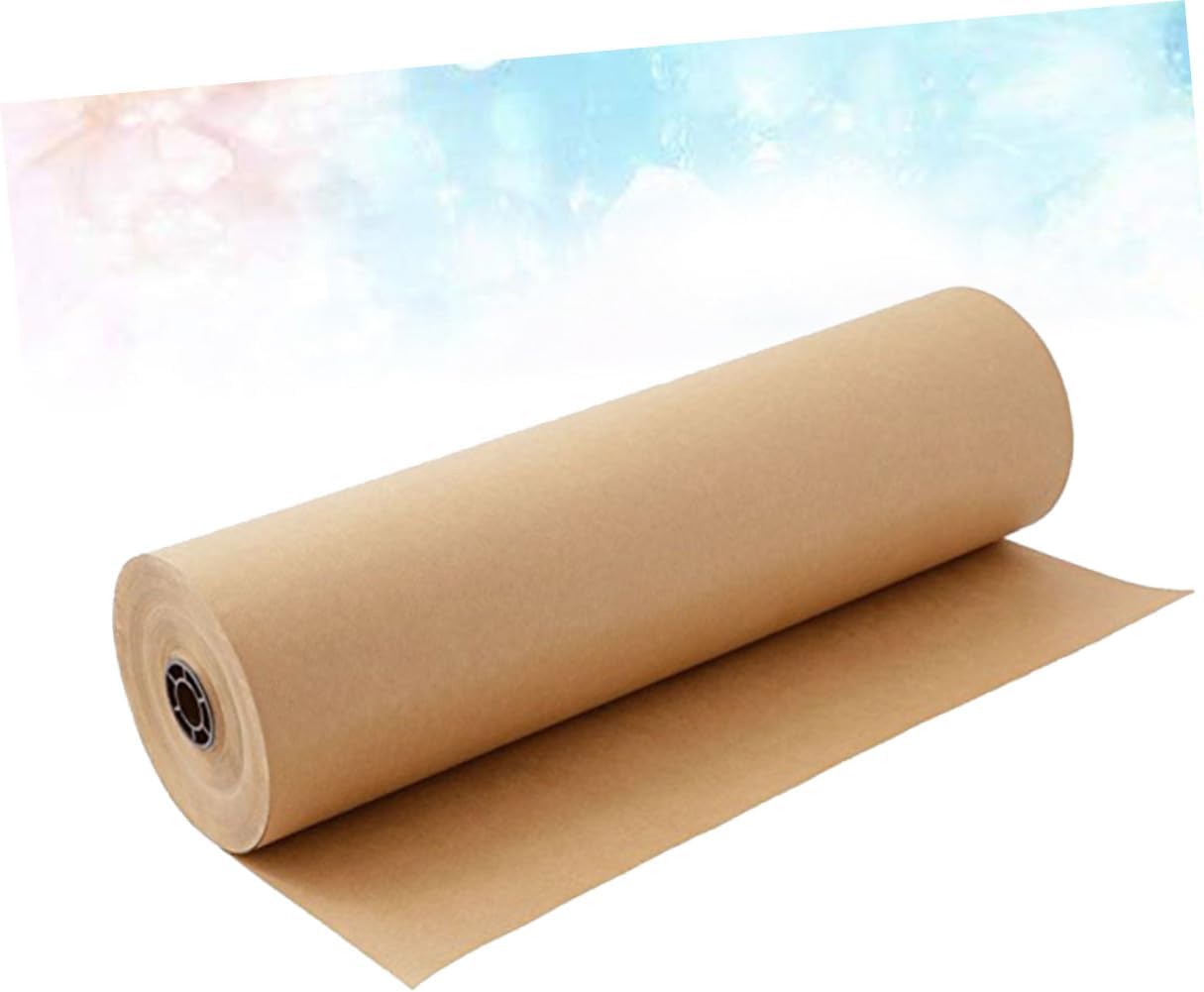 Ipetboom Kraft Paper Roll for Artistic Wrapping Unique Newspaper Design for Projects and Bouquets Craft Paper for Parties and Seasonal
