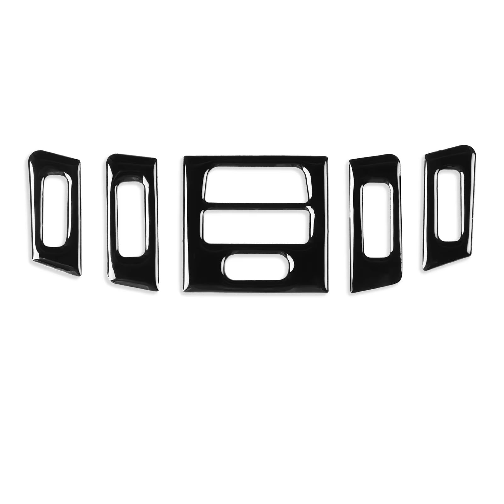 Dashboard Outlet Cover Compatible with BMW for 3 Series for E90 E92 E93 2005-2012 Car Dashboard Air Vent Trim Sticker Air Outlet Decorative Frame Cover
