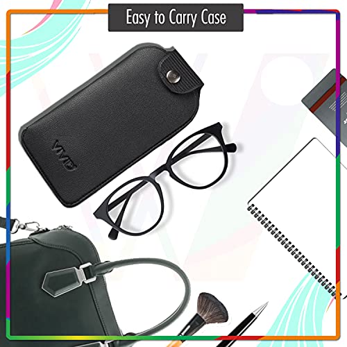 Image of Unisex Specs Self Button Eyewear Dabbi Artificial Leather Soft Case Cover