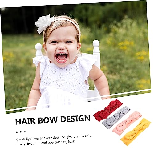 Beaupretty 16 Pçs Acessórios De Cabelo Meninas Hijab Faixa De Cabeça De Bebê Faixa De Cabeça Elástic