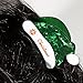 Christmas Hair Claw Clips Santa Hat Hair Clip Xmas Green Santa Hat Design Hair Jaw Clips Snowflake Acrylic Non-Slip Clamp Clips Cute Christmas Hair Accessories for Women and Girls, 1PCS