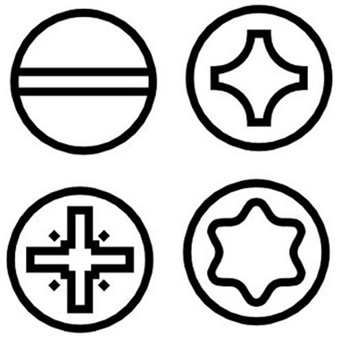 Felo Des. Portapuntas 8 puntas, multicolore, 1/4