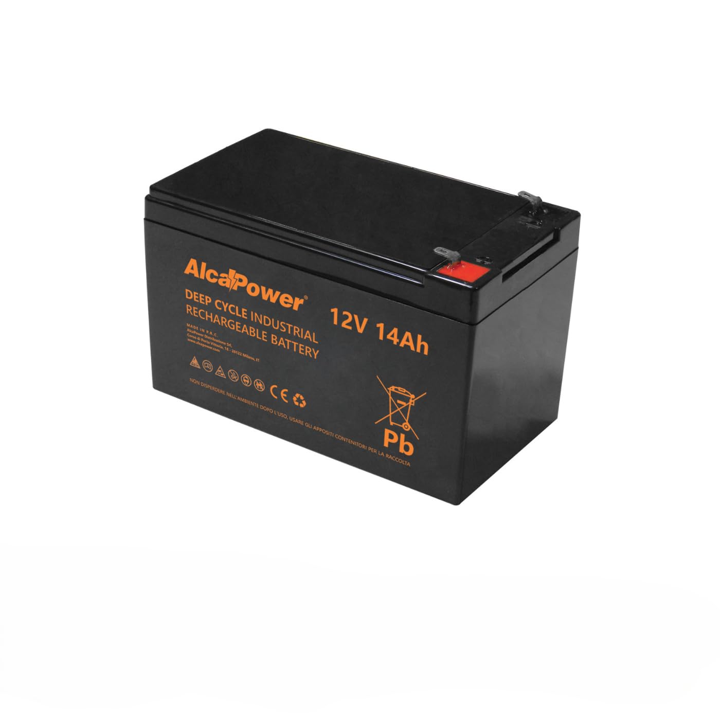 Batteria Ermetica Piombo Ciclica 12V 14Ah
