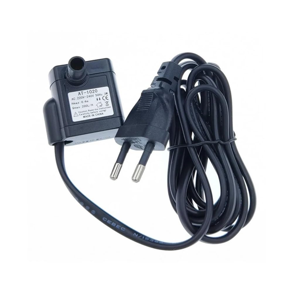 Water Pump Flow Rate Waterproof Brushless Pump Water Filter Fish Tank Fountain Pump AC 110V/220V 3W(E)