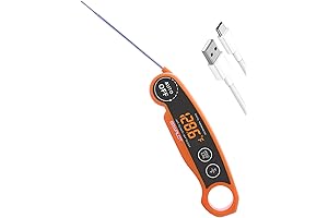 Rechargeable Thermometer for Cooking - 3~4S Instant Read Candy Food Thermometer