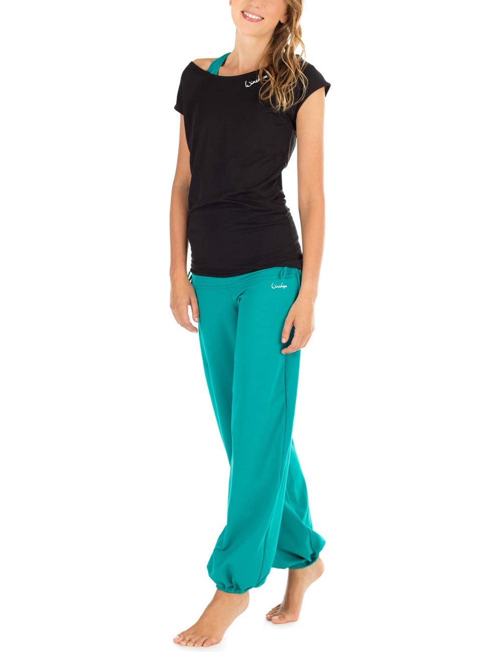 WINSHAPE - Pantaloni da Allenamento da Donna Wh1, Fitness, Tempo Libero, Sport, Yoga, Pilates, Pantaloni da Allenamento Donna