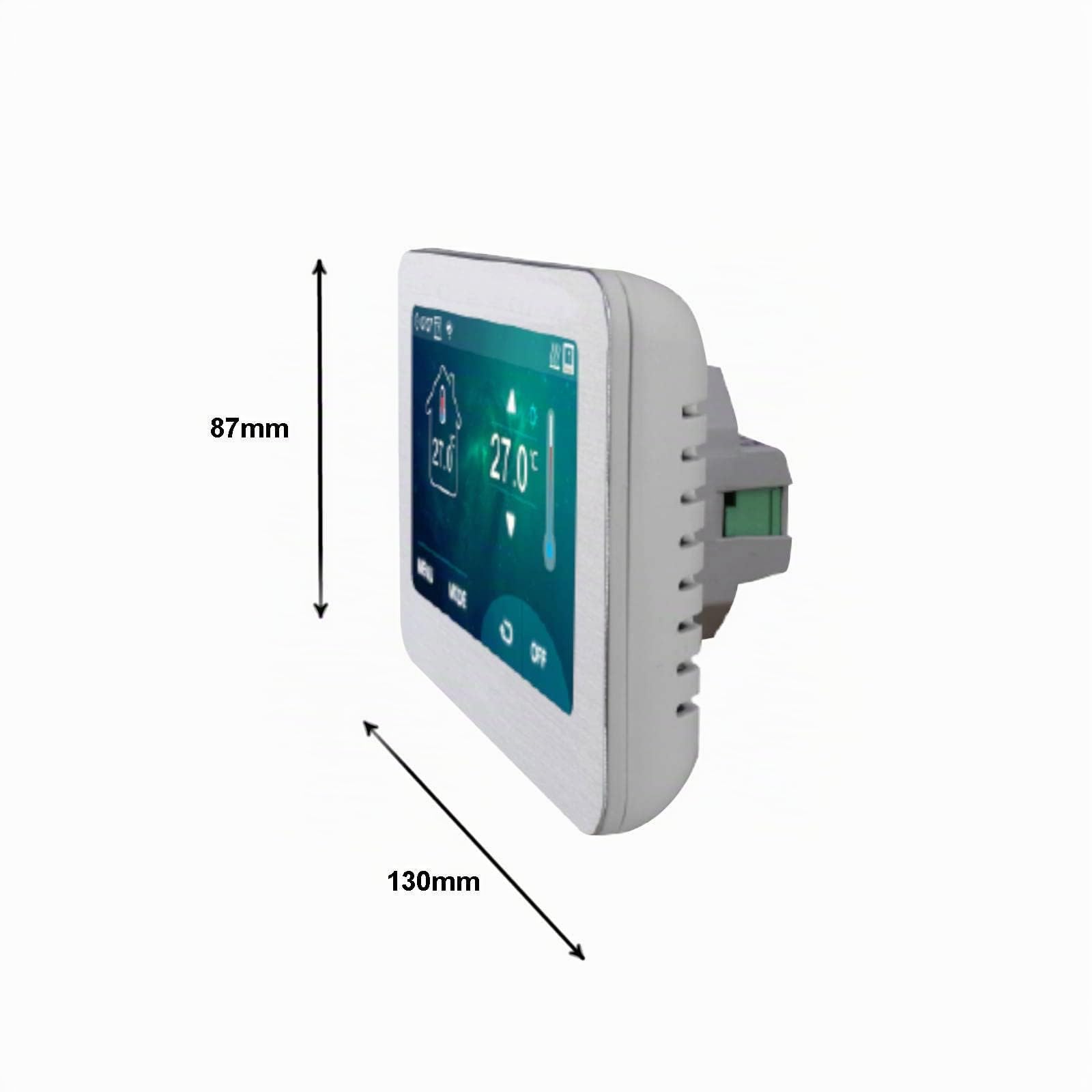 Smartes Thermostat Optima WLAN 7" Touch | per Smartphone steuerbar | Tuya Smart App | Raumregler
