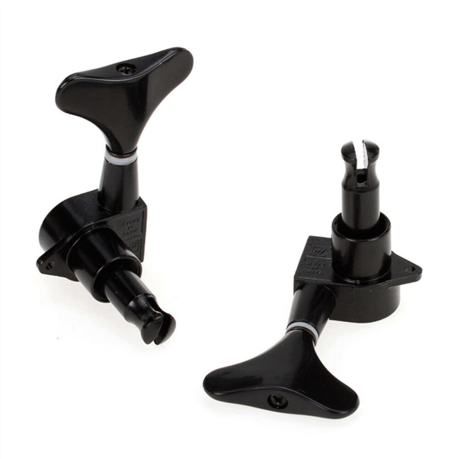 Cheville d'accord corde guitare Tuners Scellés Tuning Peds Machine Têtes 2R2L Piquets De Réglage De Guitare De Basse Électrique Pour 4 Parties De Guitare À Cordes