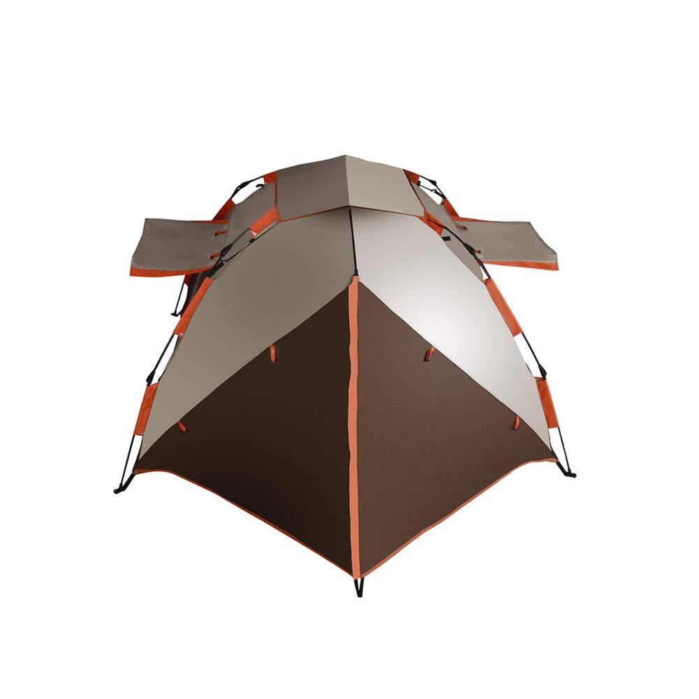 Amazon | テント ワンタッチテント 2-4人用 二層構造 紫外線カット 防水仕様 数秒設営 コンパクト 軽量 キャンプ テント アウトドア  ツーリング 登山 防災用 | Ocamabe | テント本体
