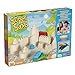 Produktbild Goliath 83219 - Super-Sand-Set Castle, modellierbarer magischer Sand bringt Burgen ins Kinderzimmer, handliche Sandkasten-Box, bunte Burg-Förmchen, ab 4 Jahren