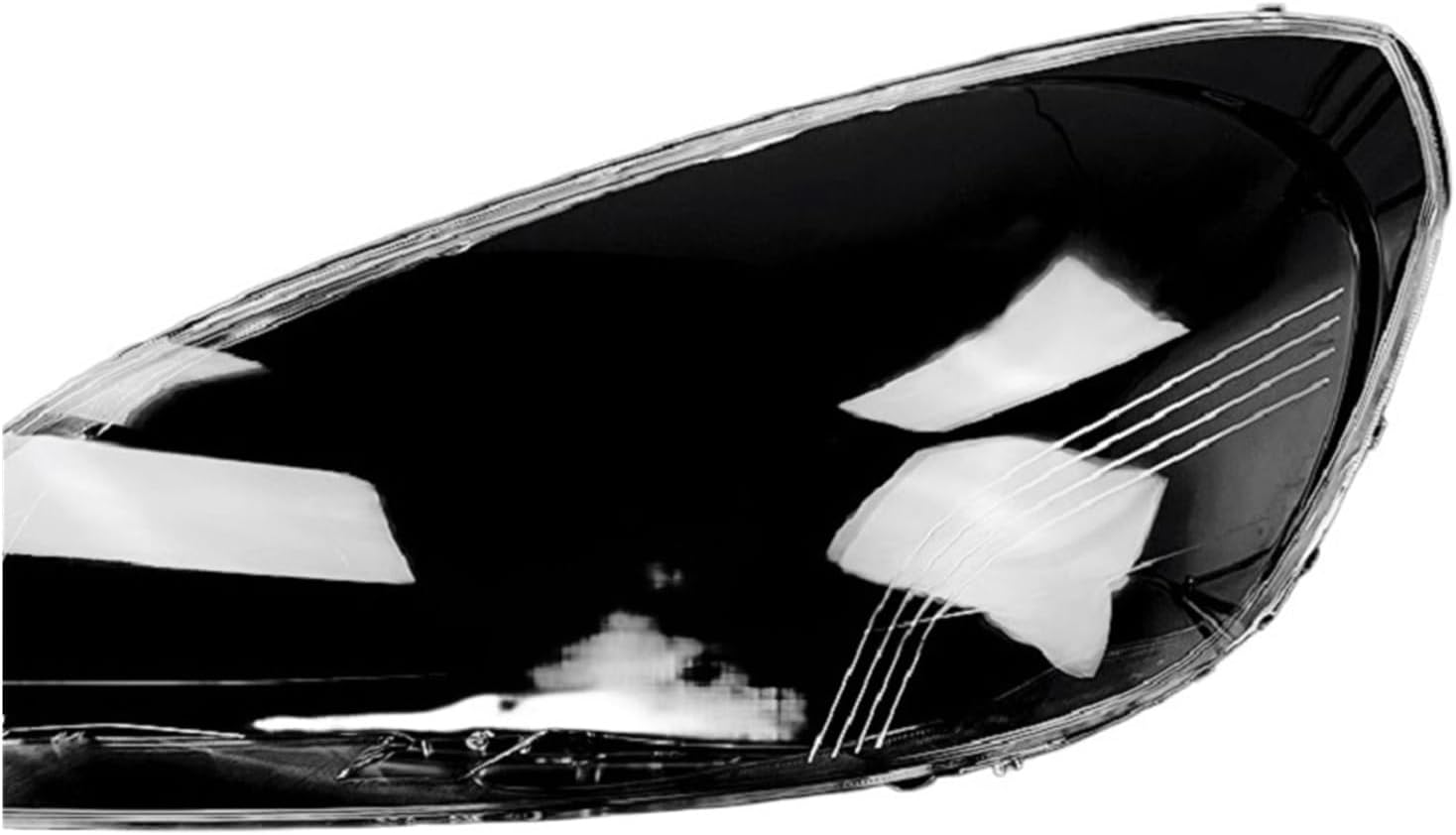 Car Headlight Cover Compatible For Volvo S60 V60 2009-2013 Plastic Transparent Headlamp Lens Lampshade Shell Replace The Glass(1pcs right side)