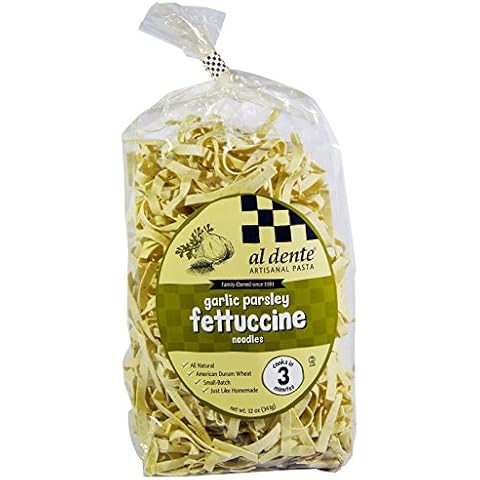 Al Dente Garlic Parsley Fettuccine, 12 oz Cover