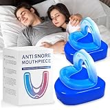 Pearyaest 2PCS Aurelius Anti Ronquidos, Férula Dental Ajustable de Silicona Reutilizable, Boquilla Antironquidos aurelius...