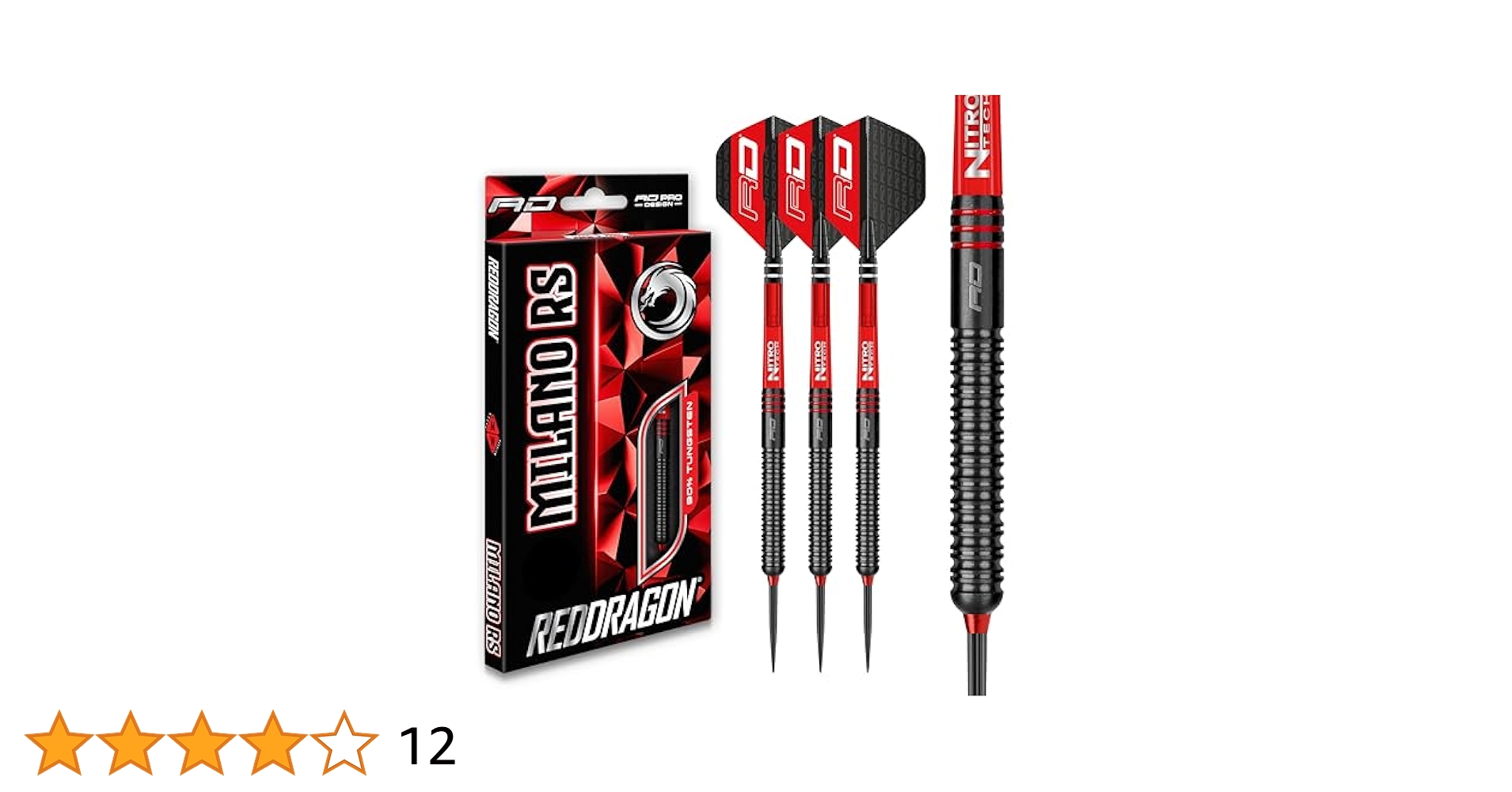 レッドドラゴン Amazon.com : RED DRAGON Milano RS: 22g - Tungsten Steeltip