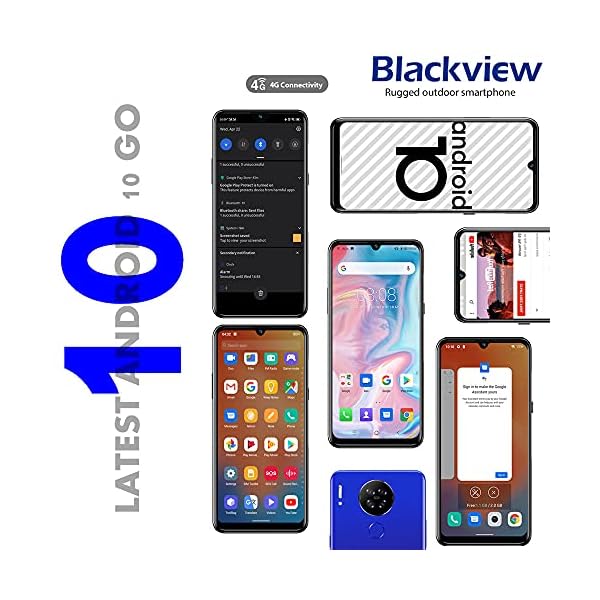Unlocked-Smartphone-3-Day-Battery-Fingerprint-Detection-Android-10-2GB16GB-ROM62-HD-13MP-Quad-Rear-Camera4G-Dual-SIM-Unlocked-Cell-Phone-Blue Unlocked Smartphone 3-Day-Battery Fingerprint-Detection - Android 10 2GB+16GB ROM,6.2" HD+ 13MP Quad Rear Camera,4G Dual SIM Unlocked Cell Phone (Blue)