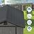 Greesum 4x6FT Plastic Storage Shed with Floor, Resin Outdoor Storaged Sheds with Lockable Door, All Weather Tool Shed with Window and Vent, Easy Assembly for Garden, Backyard, Patio, Dark Gray