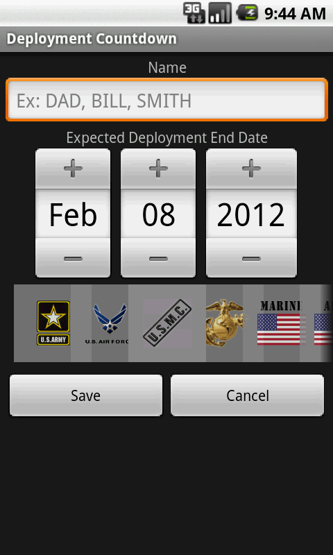 Deployment Countdown