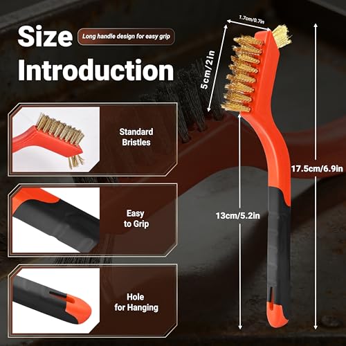 6-Piece Wire Brushes Cleaning Combo Pack