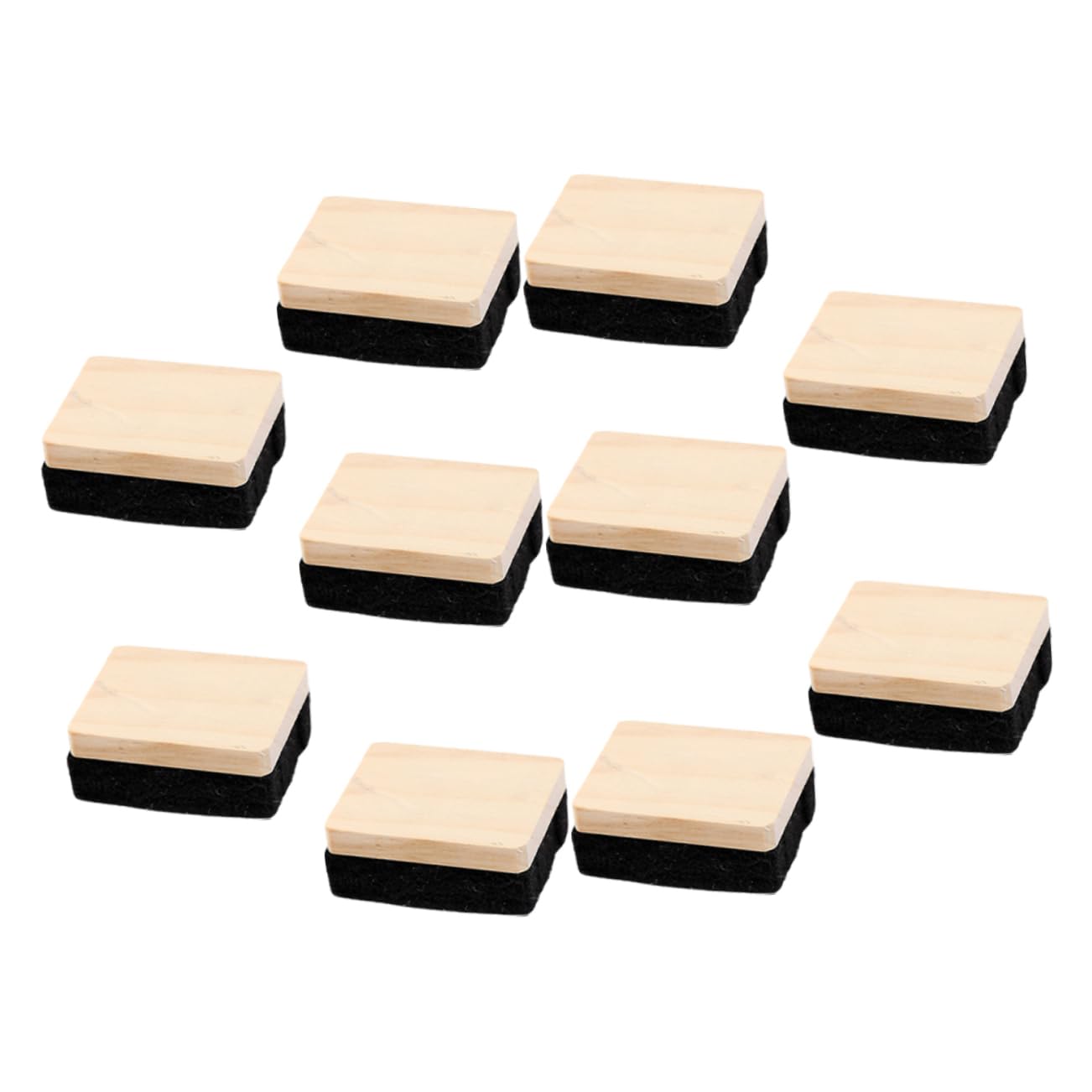 ARTIBETTER 3 Set Gomma Mini Cancellini Per Lavagna Bianco Lavagne Spolverino Di Gesso Bollettino Gomme Da Cancellare Cancellino Per Lavagna Board Bianca Asse Nero Piccolo Provato 10 Pezzi * 3