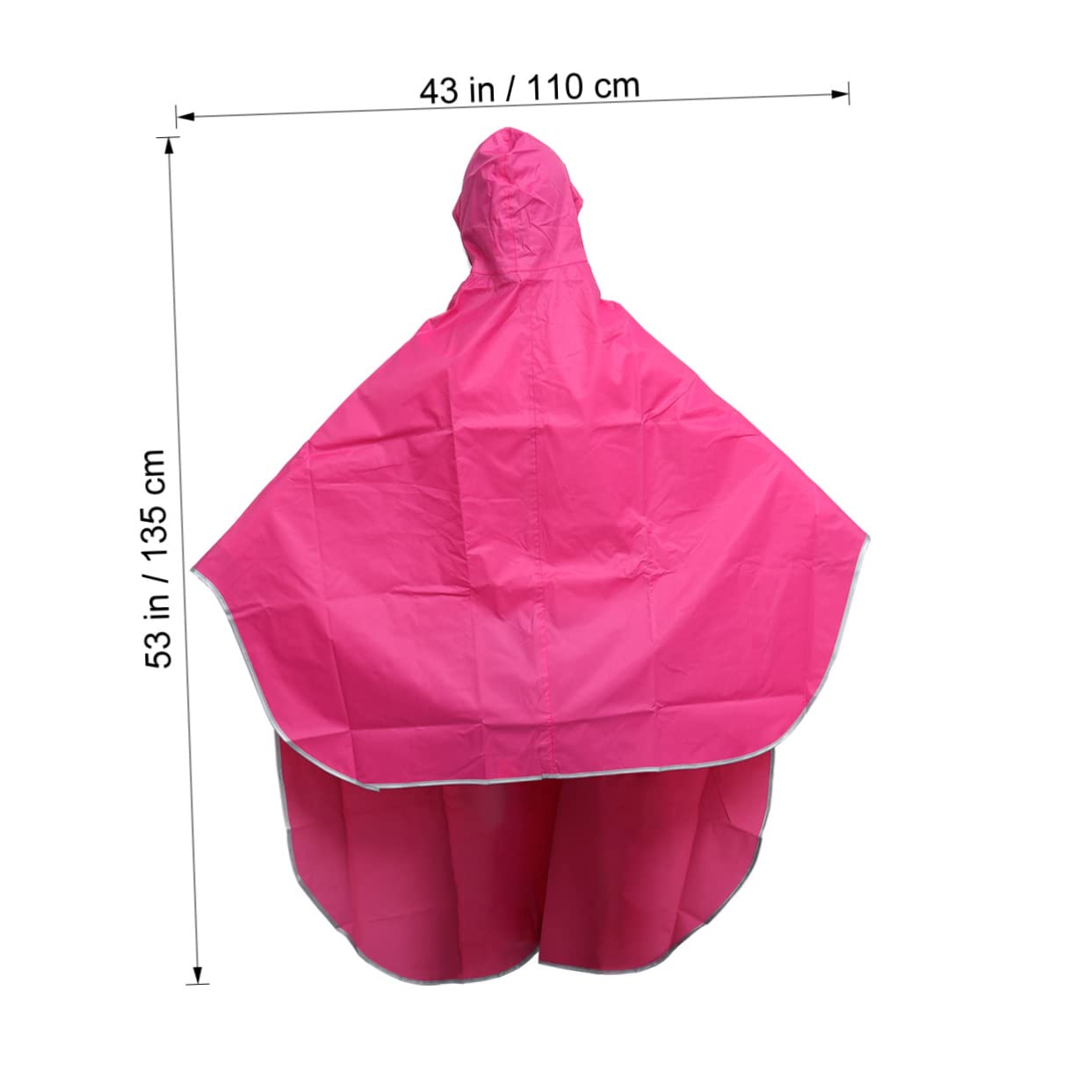PartyKindom Cavalcando impermeabile pioggia impermeabile bici da uomo antivento cappotti per le donne mantello coperture poncho da ciclismo xxl donne impermeabili impermeabile da ciclismo Blu