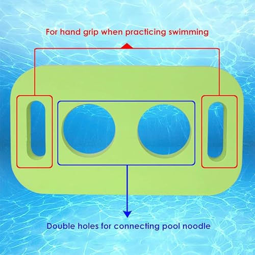 Accesorio de ayuda para entrenamiento acuático con conector de churro piscina infantil 7