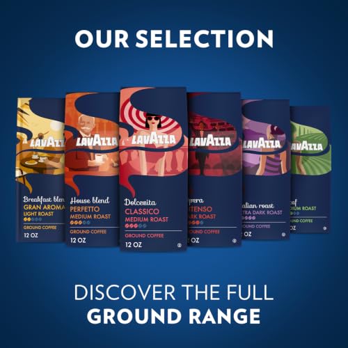 Lavazza Breakfast Blend Gran Aroma Ground Coffee 12oz Bag, Light Roast, Smooth and Aromatic Taste, Intensity 2/5, 100% Arabica, Ideal for Drip Brewers, (Pack of 1) - Package May Vary - image 6