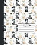 Labs in Masks: A College Rule Composition Book for Writing, Journaling, and Educational Needs