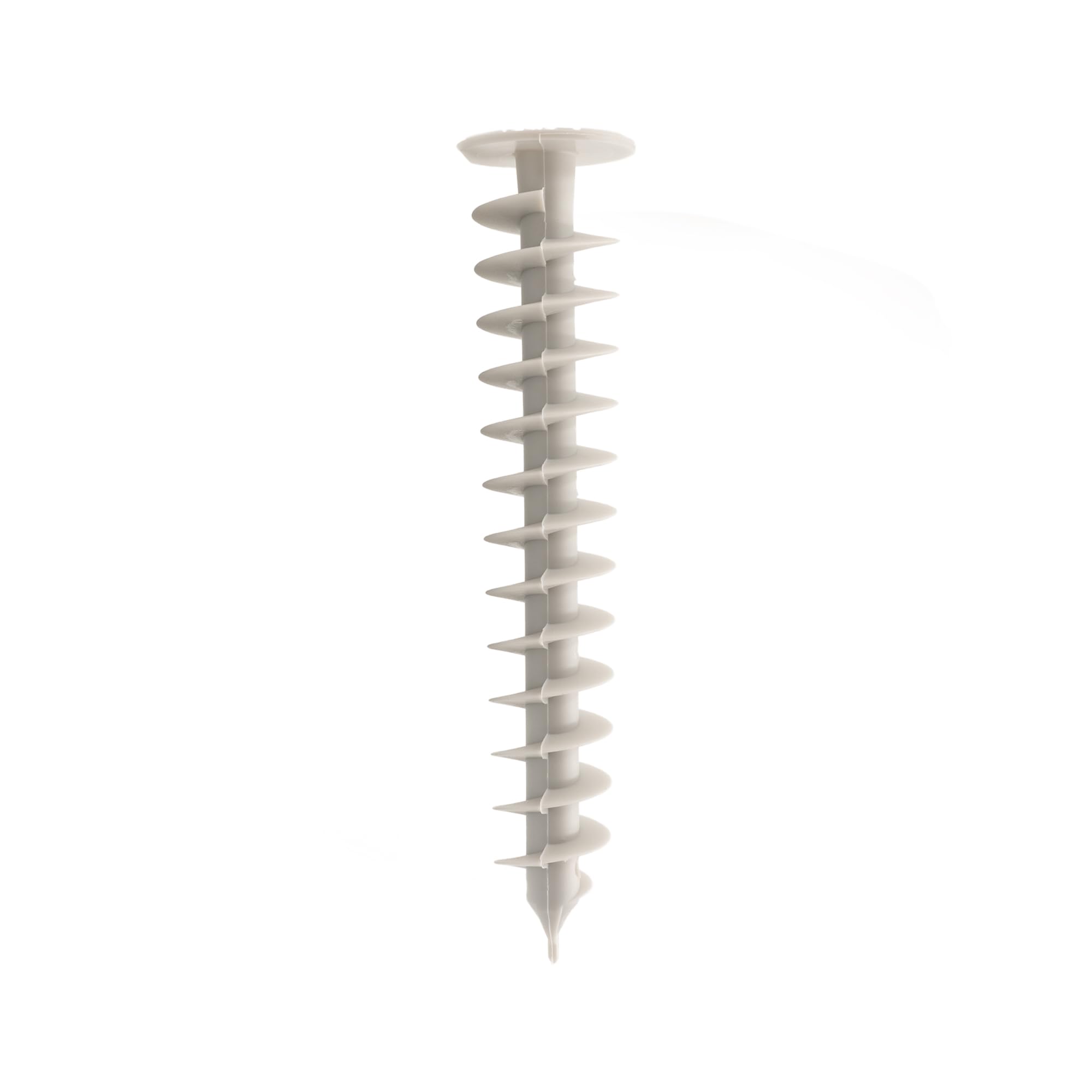 Taco para materiales aislantes Thermo sin puentes térmicas, instalación sin perforación previa ni herramientas especiales posible Espuma de poliestireno, taco espiral (25 x 120-25 Uds.)