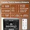 Aigostar-Calefactor-Ceramico-con-Imagenes-de-Chimenea-3D-2000W-Mando-a-Distancia-y-Pantalla-Tactil-LED-5-Modos-ECO-Silencioso-Temporizador-24H-Oscilante-Temperatura-Ajustable-de-5-35-20-m2
